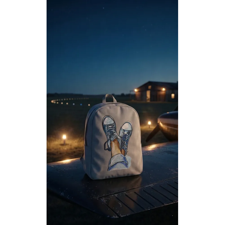 Sneakers Jeans Freedom Embroidery Design for Summer