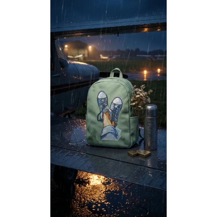 Sneakers Jeans Freedom Embroidery Design for Summer