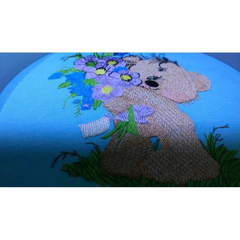 Teddy Bear Bouquet Stitching Pattern for Crafters