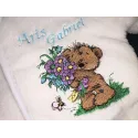 Teddy Bear Bouquet Stitching Pattern for Crafters