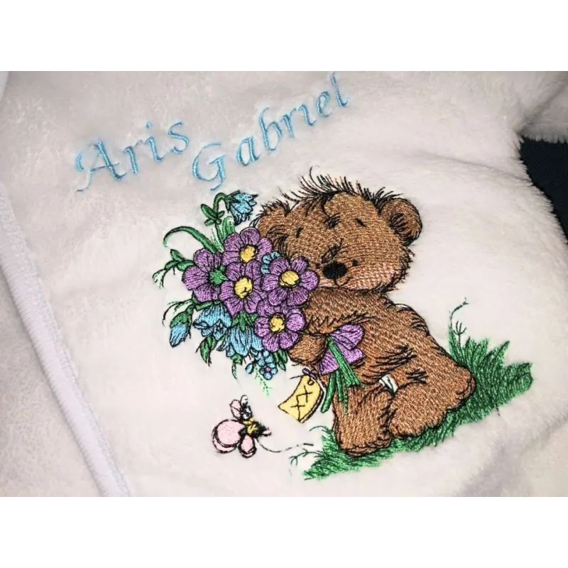 Teddy Bear Bouquet Stitching Pattern for Crafters