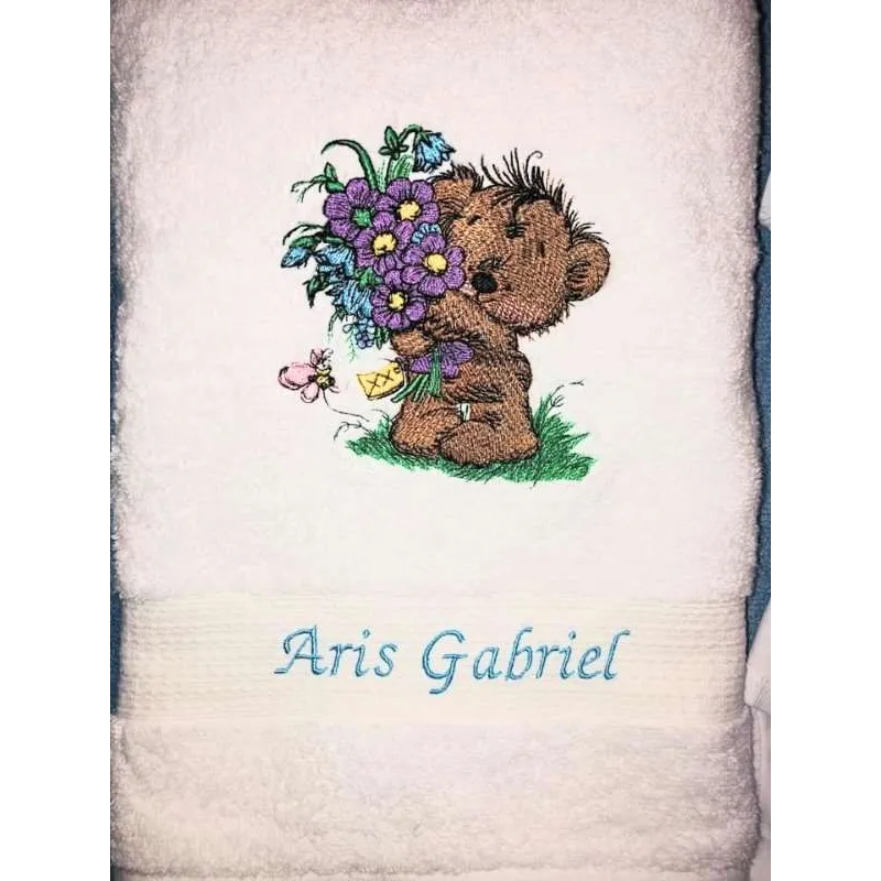 Teddy Bear Bouquet Stitching Pattern for Crafters