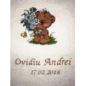 Teddy Bear Bouquet Stitching Pattern for Crafters
