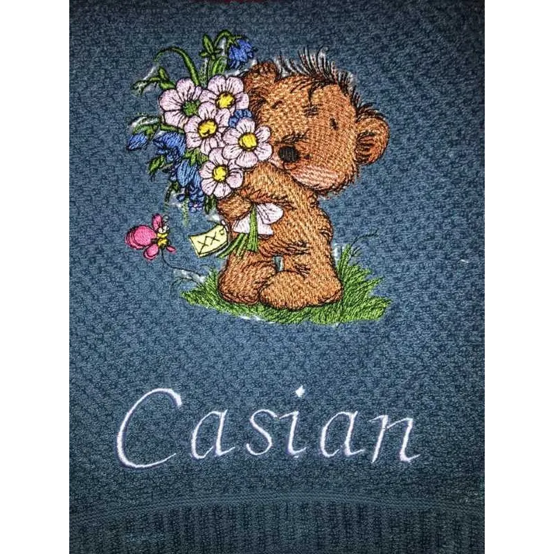 Teddy Bear Bouquet Stitching Pattern for Crafters