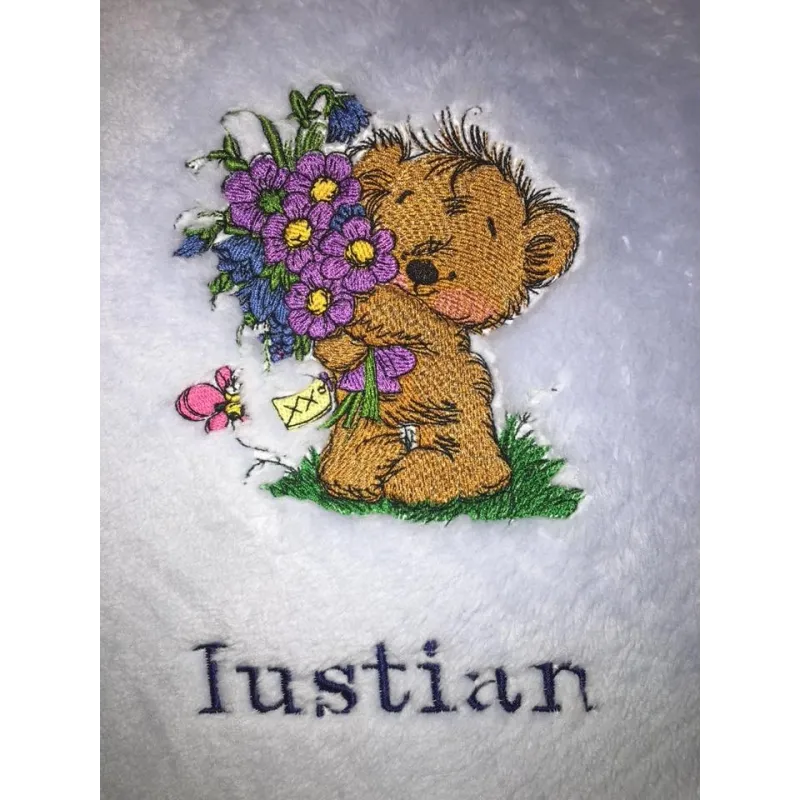 Teddy Bear Bouquet Stitching Pattern for Crafters