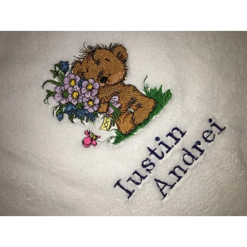 Teddy Bear Bouquet Stitching Pattern for Crafters