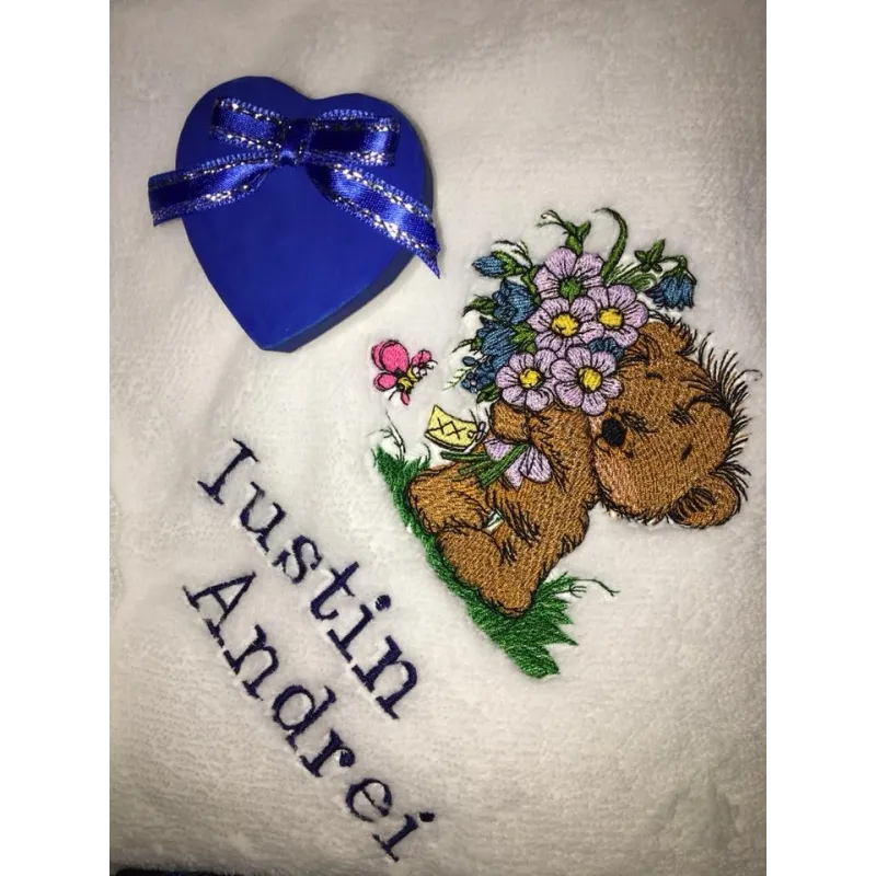 Teddy Bear Bouquet Stitching Pattern for Crafters