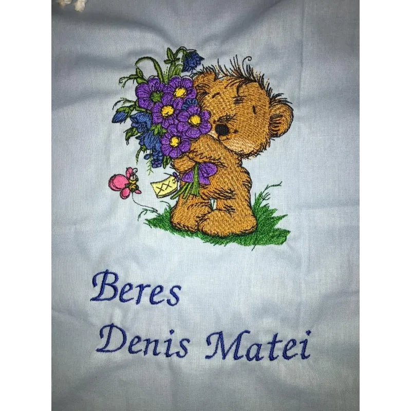 Teddy Bear Bouquet Stitching Pattern for Crafters