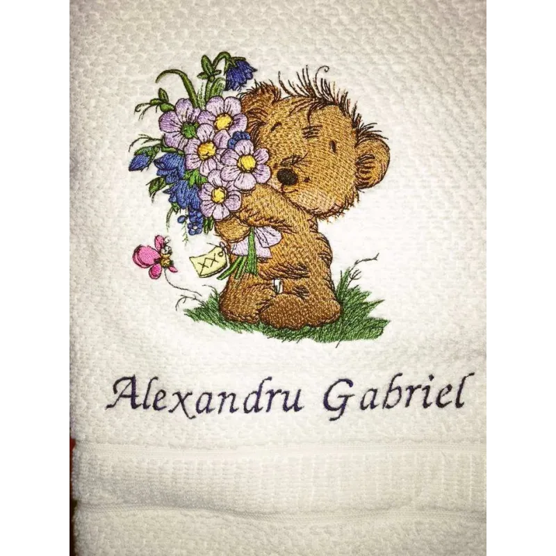 Teddy Bear Bouquet Stitching Pattern for Crafters
