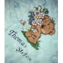 Teddy Bear Bouquet Stitching Pattern for Crafters