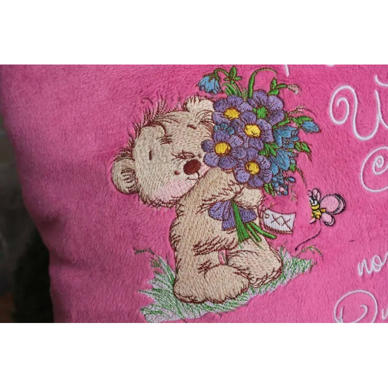 Teddy Bear Bouquet Stitching Pattern for Crafters