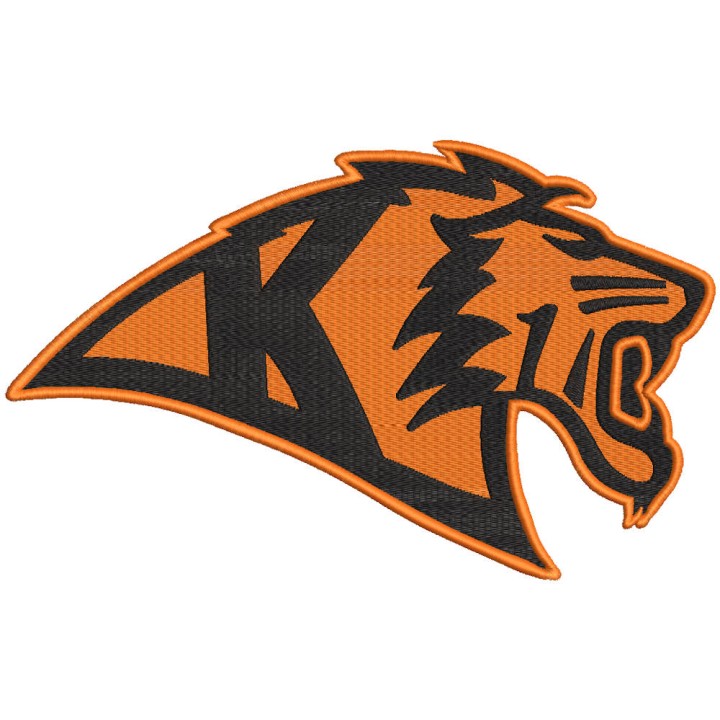 Kennewick High School logo embroidery design