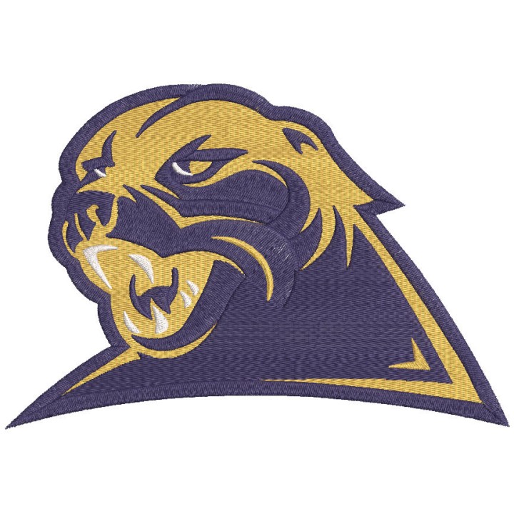 Pittsburgh Panthers secondary logo 2006 embroidery design