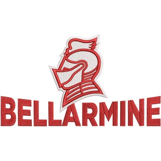 Bellarmine Knights primary logo embroidery design