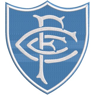 Chelsea shield logo embroidery design