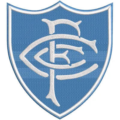 Chelsea shield logo embroidery design