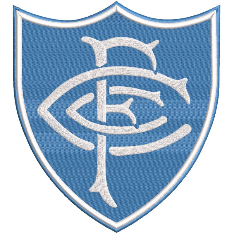 Chelsea shield logo embroidery design