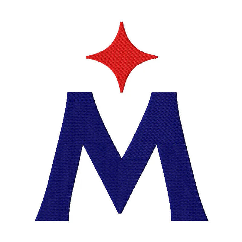 Minnesota Twins alternative logo embroidery design featuring the iconic team colors and emblem on fabric.