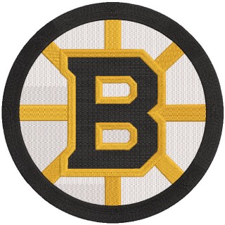 Boston Bruins Spoked-B logo embroidery design - Embroidery Design