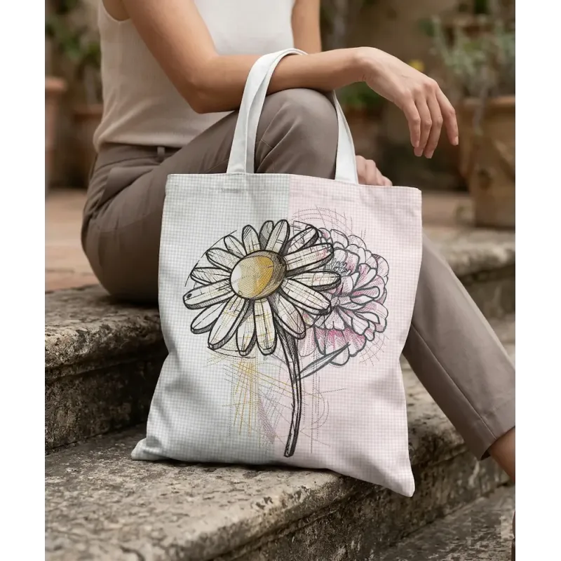 Chamomile Hydrangea Embroidery Design | Floral Art