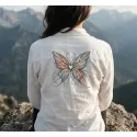 Butterfly All the Colors of Love Stitching Pattern