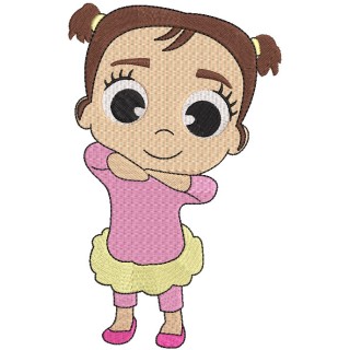 Cece Cocomelon embroidery design - Embroidery Design