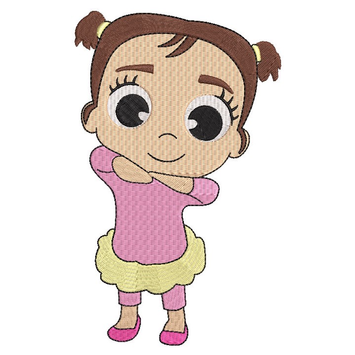 Cece Cocomelon embroidery design - Embroidery Design