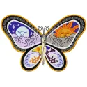 Fantastic Butterfly Night and Day free embroidery design