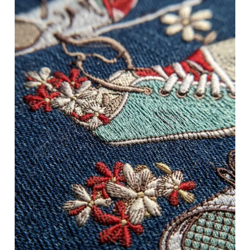 Gumshoes embroidery design - Embroidery Design