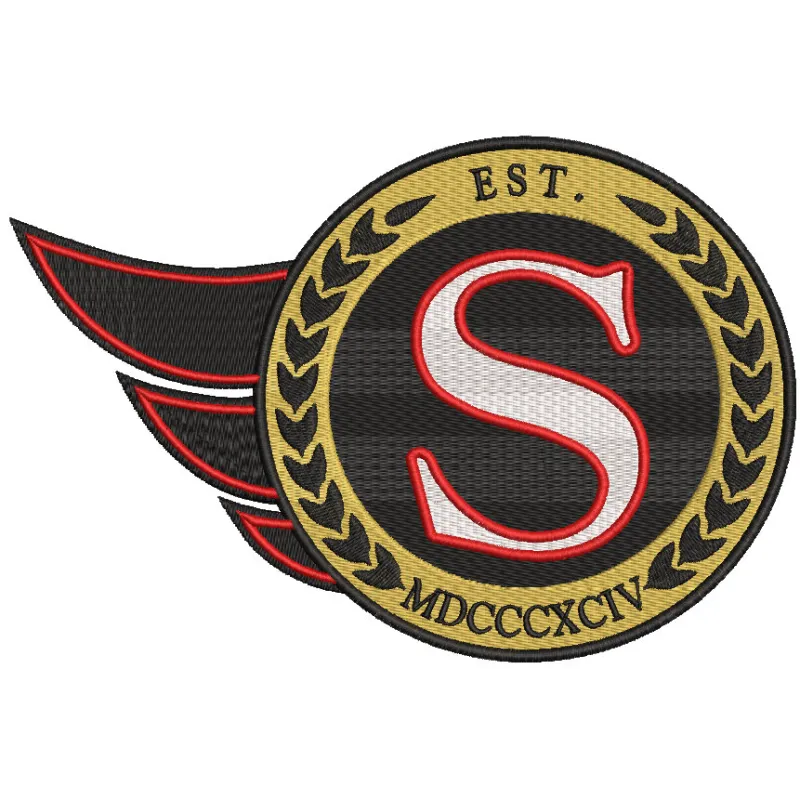 Ottawa Senators logo 2006 embroidery design