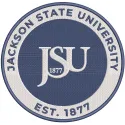 Jackson State University Round logo embroidery design
