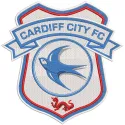 Cardiff City Football Club logo embroidery design