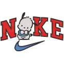 Nike Pochacco embroidery design