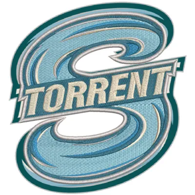 Seattle Torrent logo embroidery design