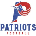 Patriots Football logo embroidery design