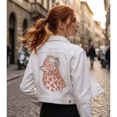 Panther of love embroidery design - Embroidery Design