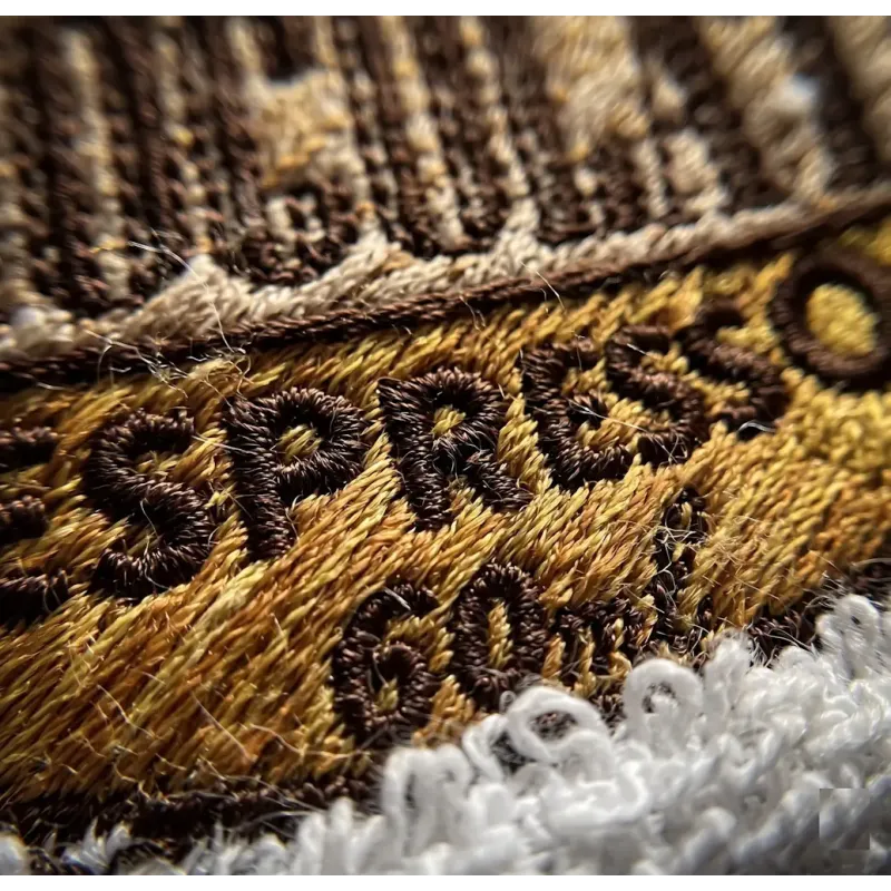 Cup of mocha embroidery design with detailed stitching pattern for embroidery machines