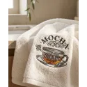 Cup of mocha embroidery design preview showing detailed stitching pattern for coffee-themed projects