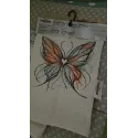 Butterfly All the Colors of Love Stitching Pattern