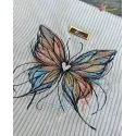 Butterfly All the Colors of Love Stitching Pattern