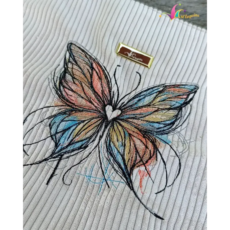 Butterfly All the Colors of Love Stitching Pattern