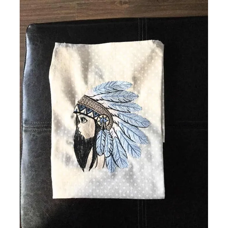 Native American Teen Stitching Pattern | Tribal Design