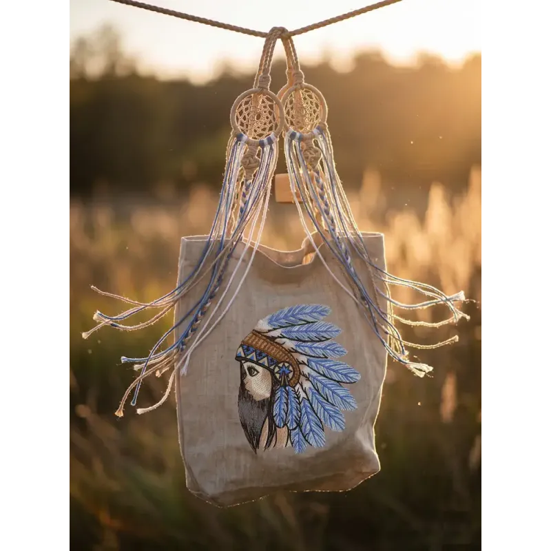 Native American Teen Stitching Pattern | Tribal Design