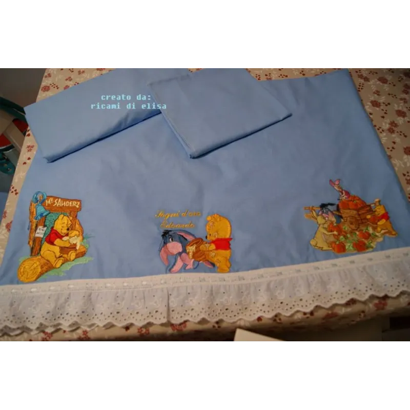 Winnie Pooh and company embroidery design - Embroidery Design