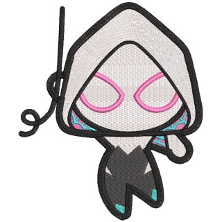 Spider-Gwen comics embroidery design - Embroidery Design