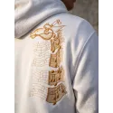 Music giraffe embroidery design with musical notes and playful giraffe illustration