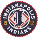 Indianapolis Indians Primary Logo 2026 embroidery design