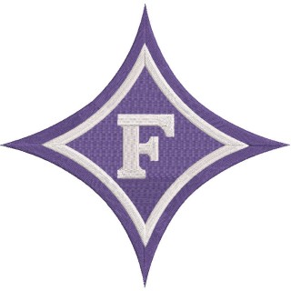 Furman Paladins primary logo embroidery design - Embroidery Design