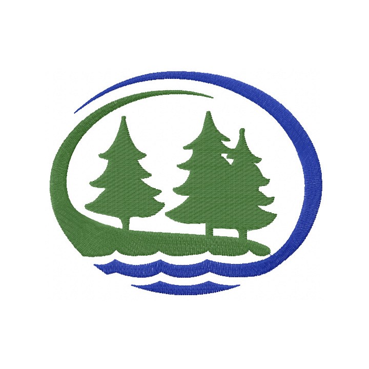 Bemidji State University logo embroidery design - Embroidery Design