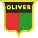 Oliver logo embroidery design on high-quality fabric, showcasing intricate stitching and vibrant colors.